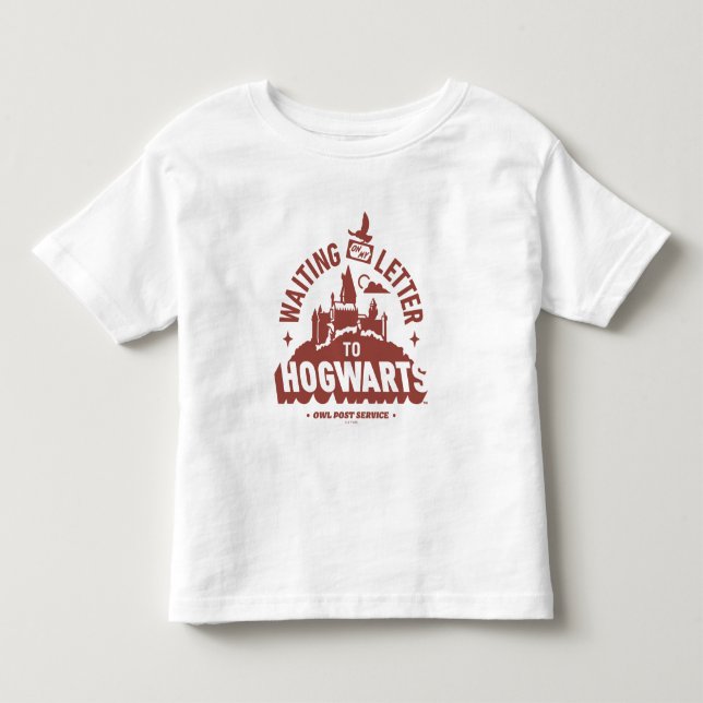 Waiting for my Letter to HOGWARTS™ Kleinkind T-shirt (Vorderseite)