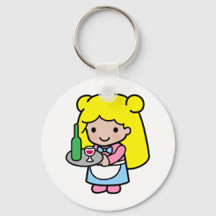 Waitress Schlüsselanhänger