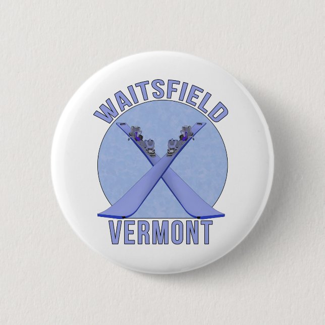 Waitsfield, Vermont Button (Vorderseite)