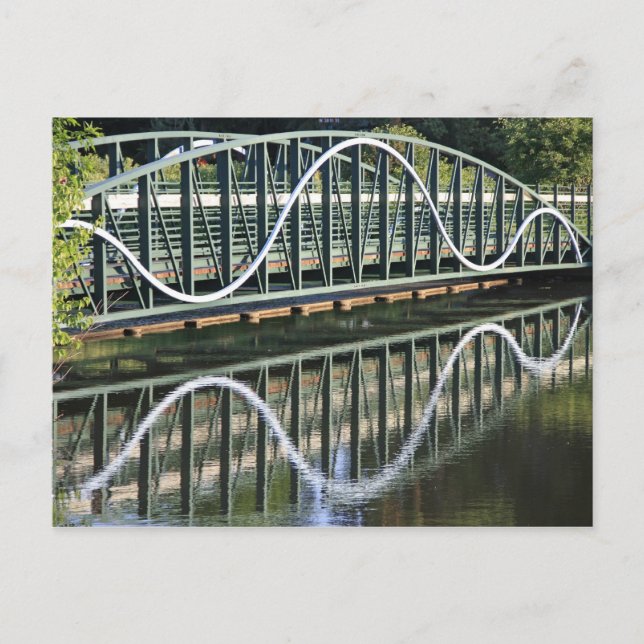 Waivy Bridge Postkarte (Vorderseite)