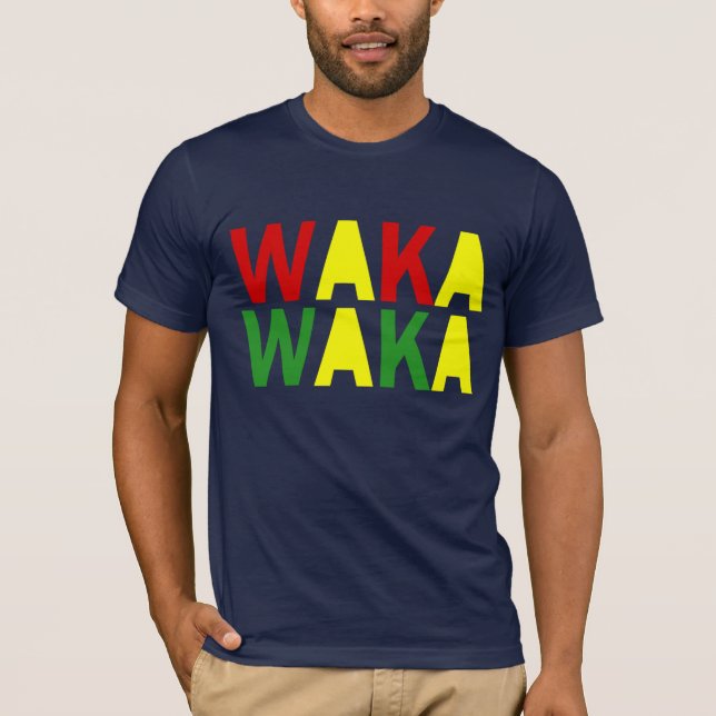 Waka Waka Afrika Shirt (Vorderseite)