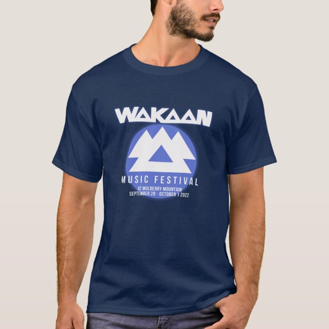 Wakaan Music Festival 2022 T-Shirt (Vorderseite)