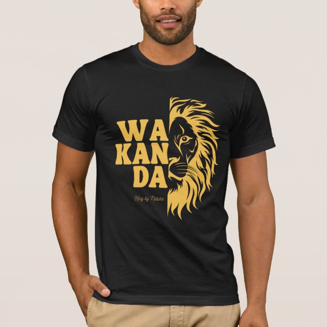 WAKANDA: King By Nature | Bella T-Shirt (Vorderseite)