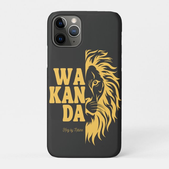WAKANDA: King By Nature |  Case-Mate iPhone Hülle (Rückseite)