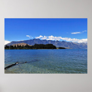 Wakatipu und die Remarkables Poster