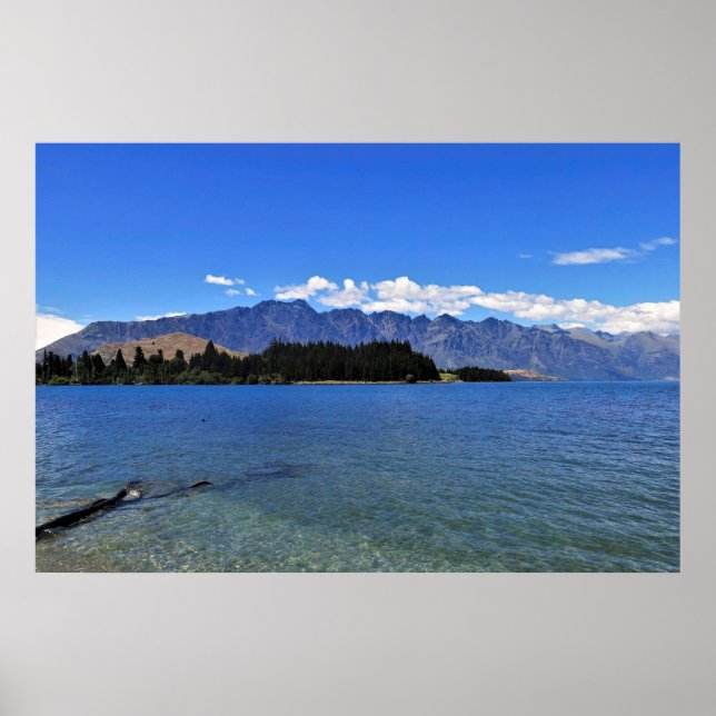 Wakatipu und die Remarkables Poster (Vorne)