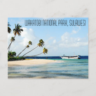 Wakatobi-Nationalpark, Sulawesi Postkarte