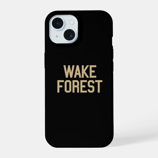 Wake Forest University | Wake Forest iPhone 15 Hülle (Rückseite)