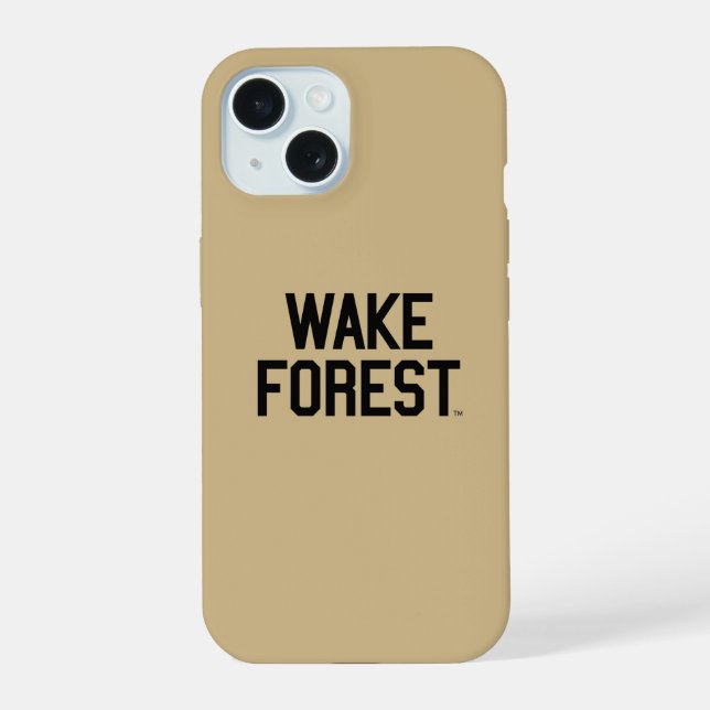 Wake Forest University | Wake Forest iPhone 15 Hülle (Rückseite)