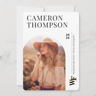 Wake Forest University   WF Einladung