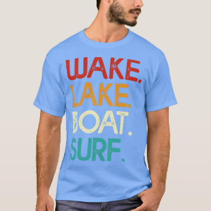 Wake Lake Boat T-Shirt