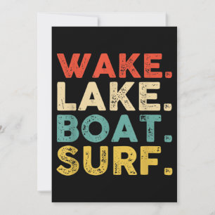 Wake Surfen Wake Surf Wake Surfen Seil Wake Surf Einladung