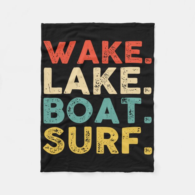 Wake Surfing Wake Surf Wake Surfing Seil Wake Surf Fleecedecke (Vorderseite)