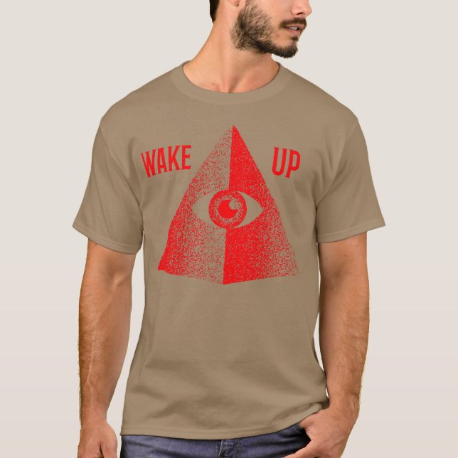 Wake Up Pyramid T-Shirt (Vorderseite)