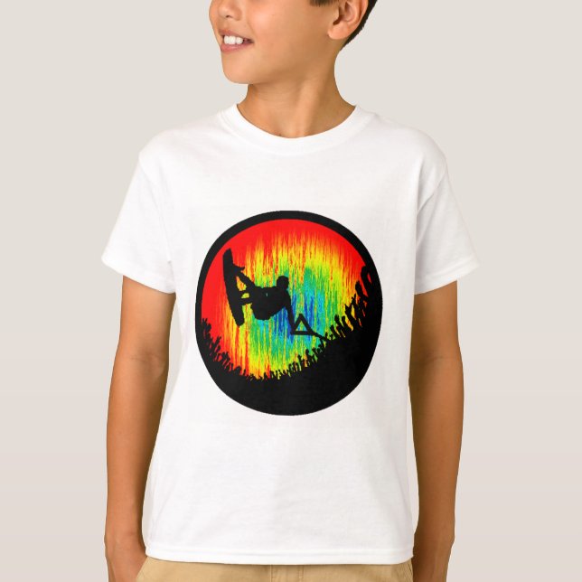 Wakeboard der Wakeboarder T-Shirt (Vorderseite)