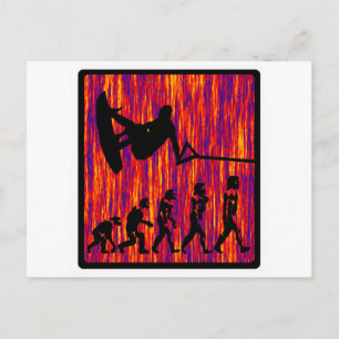 Wakeboard Evolve Postkarte