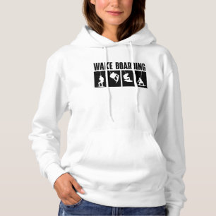 Wakeboard Geweckt Boarding Wakeboarder Hoodie