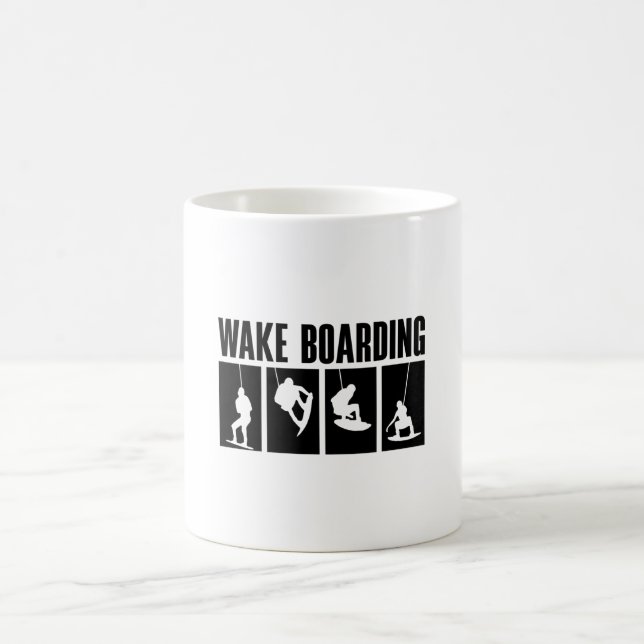 Wakeboard Geweckt Boarding Wakeboarder Kaffeetasse (Mittel)