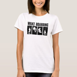 Wakeboard Geweckt Boarding Wakeboarder T-Shirt