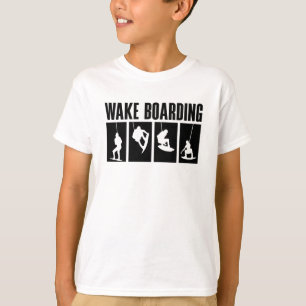 Wakeboard Geweckt Boarding Wakeboarder T-Shirt
