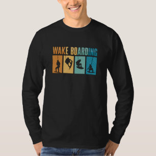 Wakeboard Geweckt Boarding Wakeboarder Wakeboarden T-Shirt