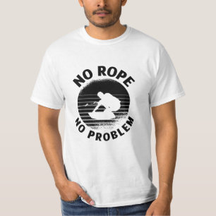 Wakeboard No Rope No Problem Weckte Wakeboarder T-Shirt