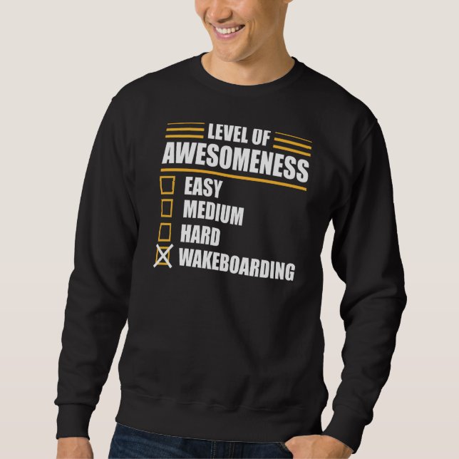 Wakeboard Wakeboard Sweatshirt (Vorderseite)