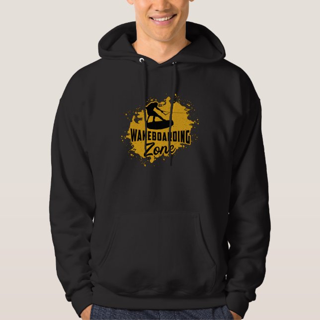 Wakeboard-Wakeboard-Wakeboard für die Wakeboard-Zo Hoodie (Vorderseite)