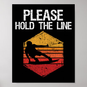 Wakeboard Wakeboarder Wakeboarden Freestyle Wake  Poster