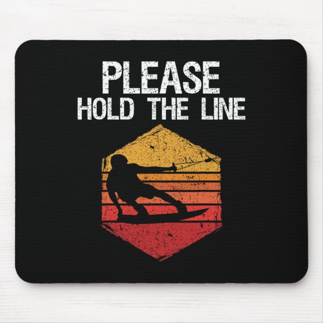 Wakeboard Wakeboarder Wakeboarding Freestyle Wake  Mousepad (Vorne)