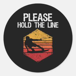 Wakeboard Wakeboarder Wakeboarding Freestyle Wake  Runder Aufkleber