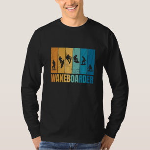 Wakeboard-Wassersport Wakeboarder Wasserski T-Shirt