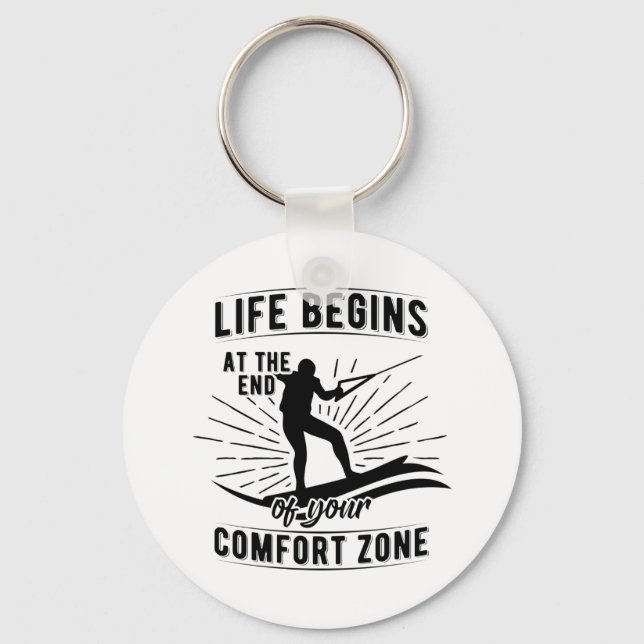 Wakeboard | Waterski Wakeboard Sea Geschenke Schlüsselanhänger (Vorderseite)