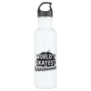 Wakeboard World's beste Wakeboarder Wakeboarden Edelstahlflasche