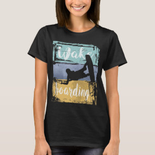 Wakeboarden Retro Wakeboarder T-Shirt