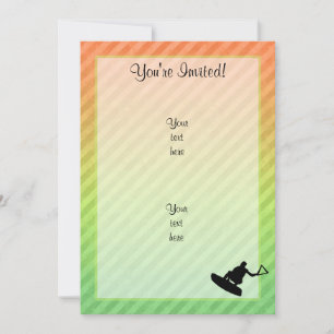 Wakeboarder Einladung