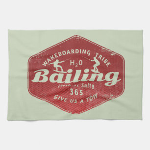 Wakeboarder Geschirrtuch
