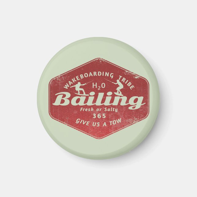 Wakeboarder Magnet (Vorne)