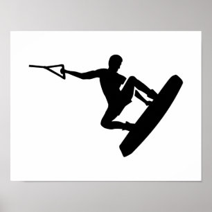 Wakeboarder Poster