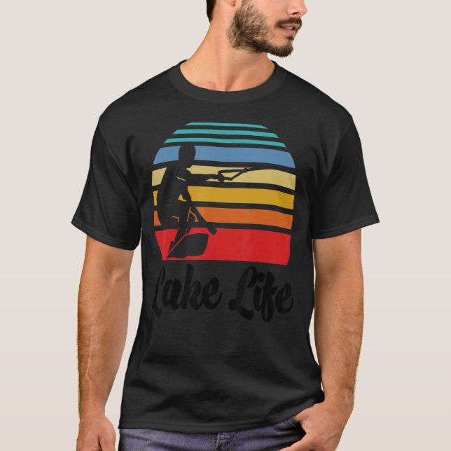 Wakeboarder Wakeboarder Weck Board La T-Shirt (Vorderseite)