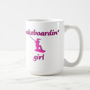 Wakeboardin Mädchen-Tasse Tasse
