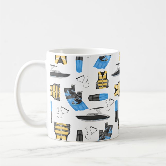 Wakeboarding Coffee Tasse (Links)