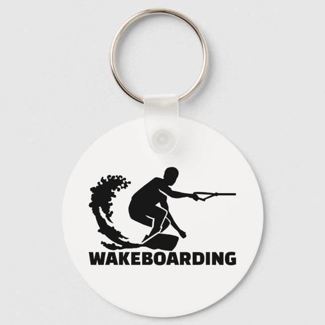 Wakeboarding Schlüsselanhänger (Vorderseite)