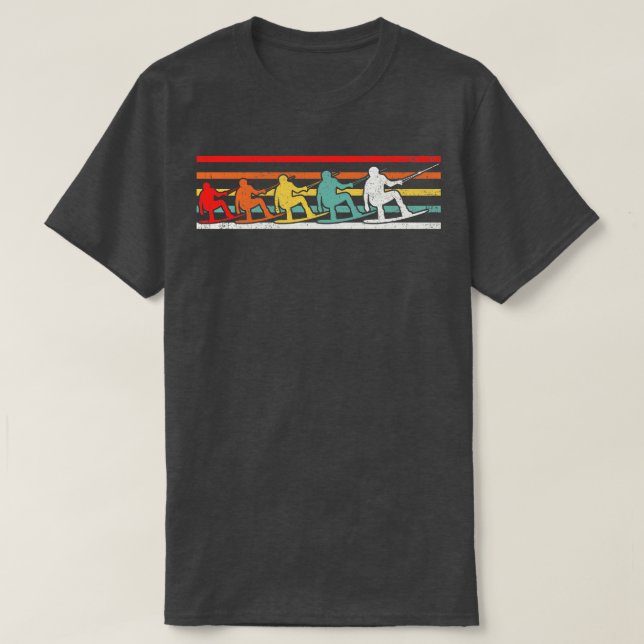 Wakeboarding Vintag T-Shirt (Design vorne)