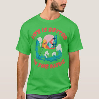 Wakeboarding-Zitat Ein Typ Wakeboarding Und das Ge T-Shirt