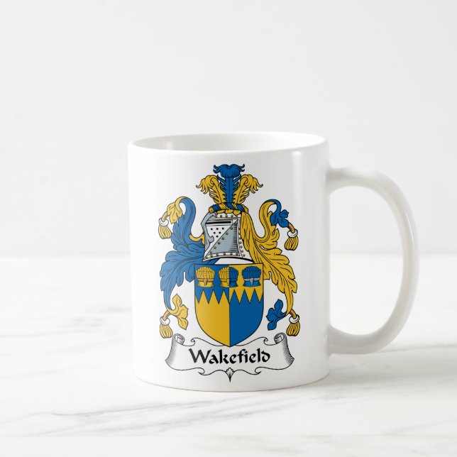 Wakefield Familienwappen Tasse (Rechts)