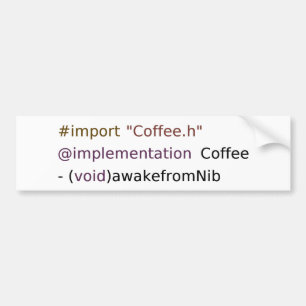wakefromNib Autoaufkleber