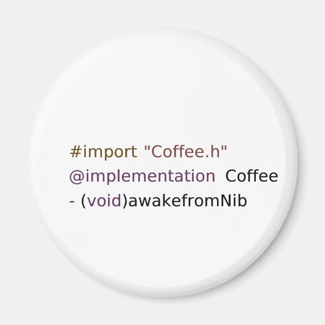 wakefromNib Magnet (Vorne)