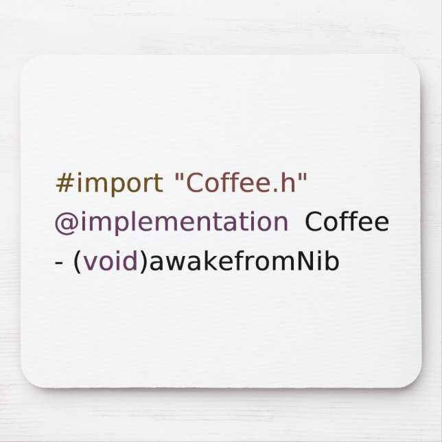 wakefromNib Mousepad (Vorne)