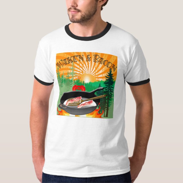 Wake'n u. Speck T-Shirt (Vorderseite)